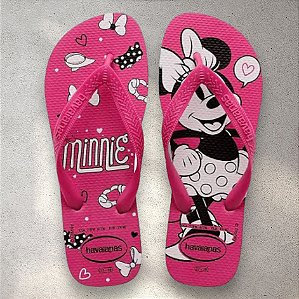 Chinelo havaianas top Disney