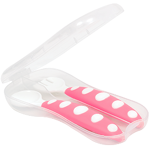 Kit Talher Rosa com Case - Buba