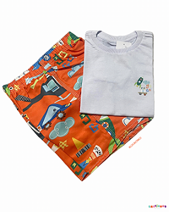 Conjunto T-Shirt + Short Tactel