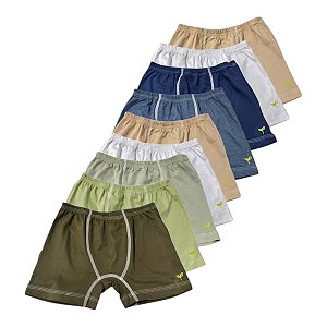 Cueca Box 100% Algodão - XXG (12-14 anos)