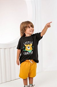 Conjunto T-Shirt + Short Moletom - Bear