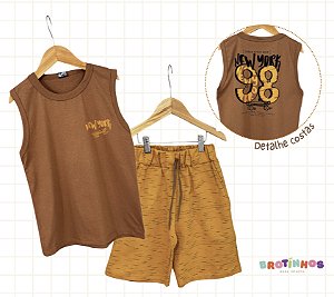 Conjunto Regata + Bermuda Moletom