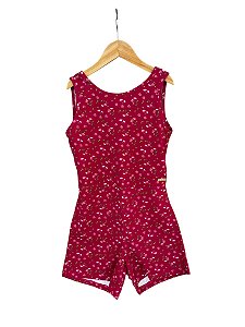 Macaquinho em Cotton - Magenta