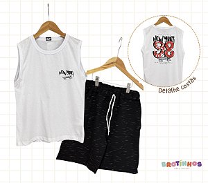 Conjunto Regata + Bermuda Moletom