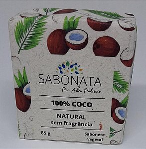 Sabonete Natural 100% Coco