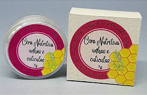 Cera nutritiva 100% Natural unhas e cutículas