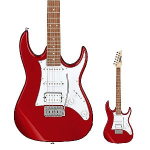 Guitarra Super Strato HSS Ibanez GRX40 CA RG Gio Candy Apple