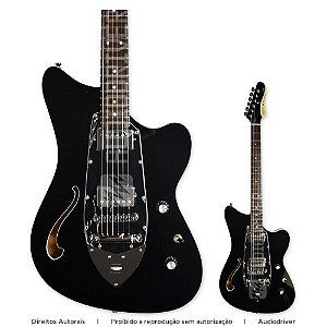 Guitarra Tagima Jet Blues Cosmos BK DF/BK Linha Brasil