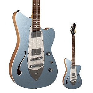 Guitarra Jet Blues Cosmos LPB DF/PW Lake Placid Blue Linha Brasil