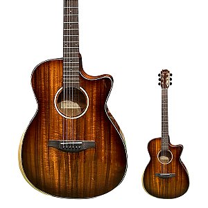 Violão Grand Auditorium Benson Exodus EXF900CE KB N – Elegância e