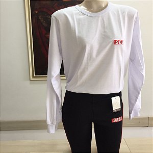 Camiseta manga longa Sesi