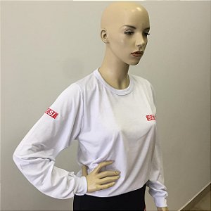 Camiseta manga longa Sesi