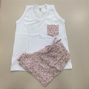 Pijama Infantil flor