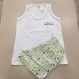 Pijama Infantil corujinha