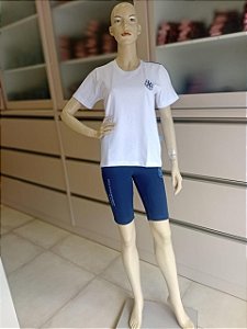 Bermuda feminina de suplex Rede