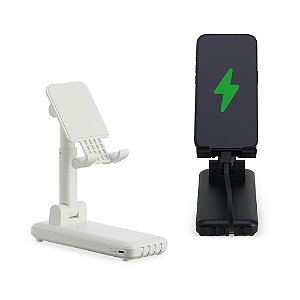 POWER BANK 10.000MAH MULTISSAÍDAS COM SUPORTE PARA CELULAR OU TABLET