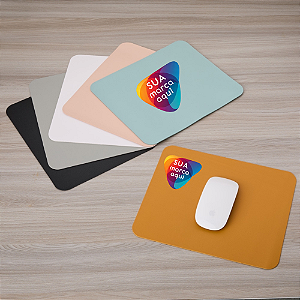 MOUSE PAD COURO SINTÉTICO