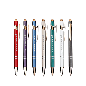 CANETA METAL TOUCH MISS