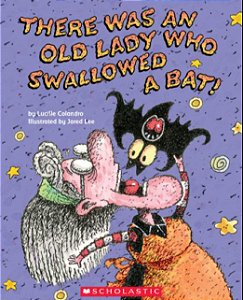There was an old lady who swallowed some a bat