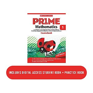 Prime Mathematics Grade 1 Coursebook Pack - New Edition