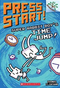 press start super rabbit boy's time jump