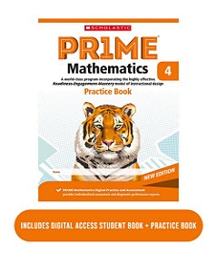 Prime Mathematics Grade 4 Practice Book Pack - New Edition