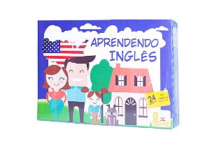 jogo aprendendo inglês  pé de vento 24 peças