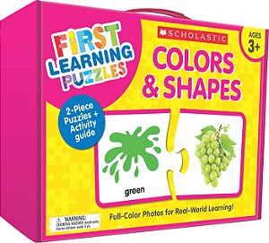 first learning puzzles colors & shapes