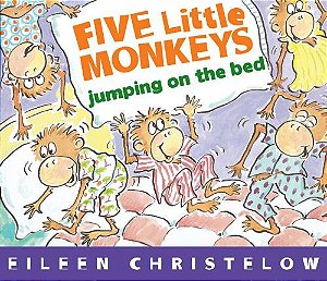 five little monkeys jumping on the bed