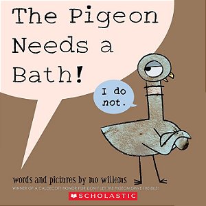 the pigeon needs a bath