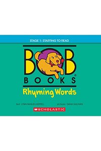 bob books rhyming words (stage 1) hardcover bind-up