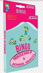 bingo - school household objects