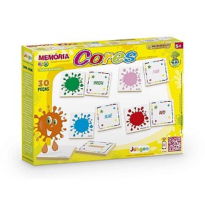 MEMORIA CORES INGLES-PORT. MDF- 30 PEÇAS