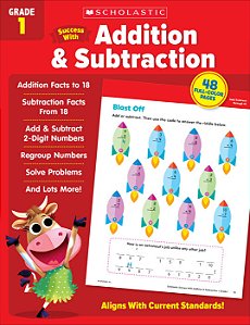 Success With Addition & Subtraction: Grade 1 Workbook