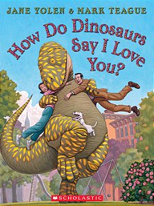 how do dinosaurs say i love you?