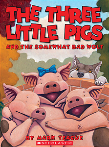 The three little pigs and somewhat bad wolves