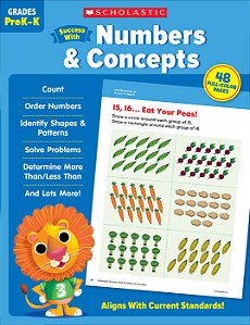 Success With Numbers e Concepts Grades PreK-K Workbook