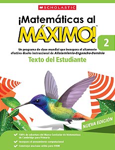 Matemáticas al Máximo! Texto del Estudiante 2 (Nueva Edición)