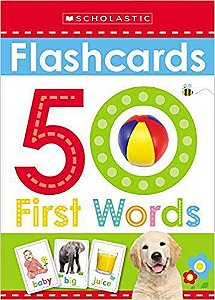 50 FIRST WORDS: FLASHCARDS SCHOLASTIC