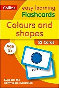 colours and shapes flashcards collins easy learning