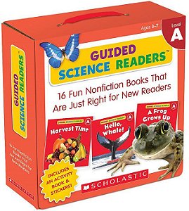 GUIDED SCIENCE READERS LEVEL A- 16 BOOKS FOR NEW READERS