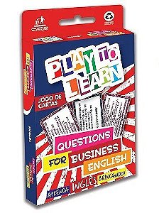 jogo de cartas - questions for business english