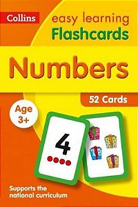 NUMBERS FLASHCARDS-  COLLINS EASY LEARNING