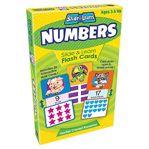 NUMBERS SLIDE AND LEARN FLASHCARDS