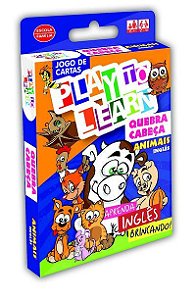 jogo de cartas - quebra-cabeça animais