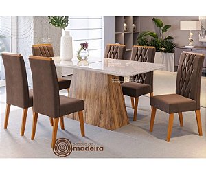 Conjunto De Mesa De Jantar Selena