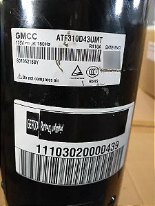 Compressor ATF310D43UMT Midea 38MBMA36M5 - Desmontado de Equipamento