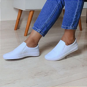 Tênis Sapatenis Slip On Conforto Iate Casual Calce Facil