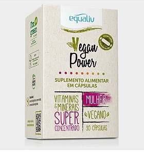 Vegan Power Mulher 30 caps.