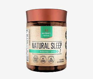 Natural Sleep - Melatonina + Ativos 60 capsulas